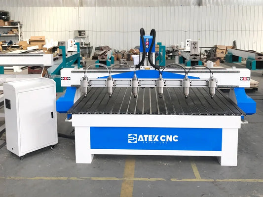 CNC Router CK‑2030‑6 — Multiestación (6 husillos)