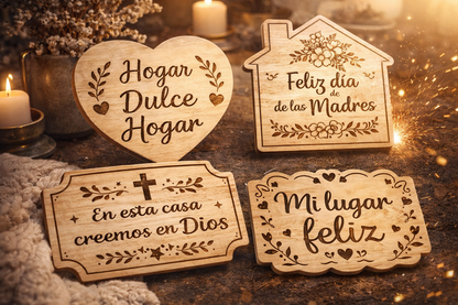 100 Diseños para Láser – Empieza a Ganar Dinero Hoy (SVG + DXF)
